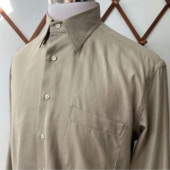 Zanella Made In Italy Patterned Button Down Shirt - Picture 3 of 11